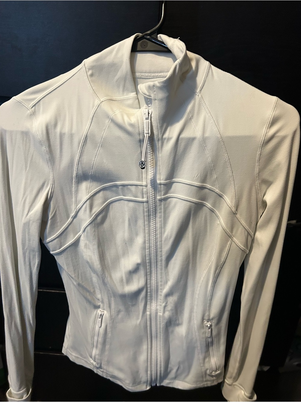 lululemon athletica White define jacket nulu